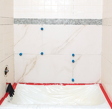 Re-Style Your Tile Shower Clean and ColorSeal